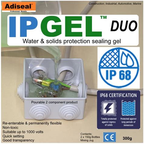 sealant for electrical boxes|waterproof gel junction box.